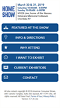 Mobile Screenshot of lihomeshows-nc.com